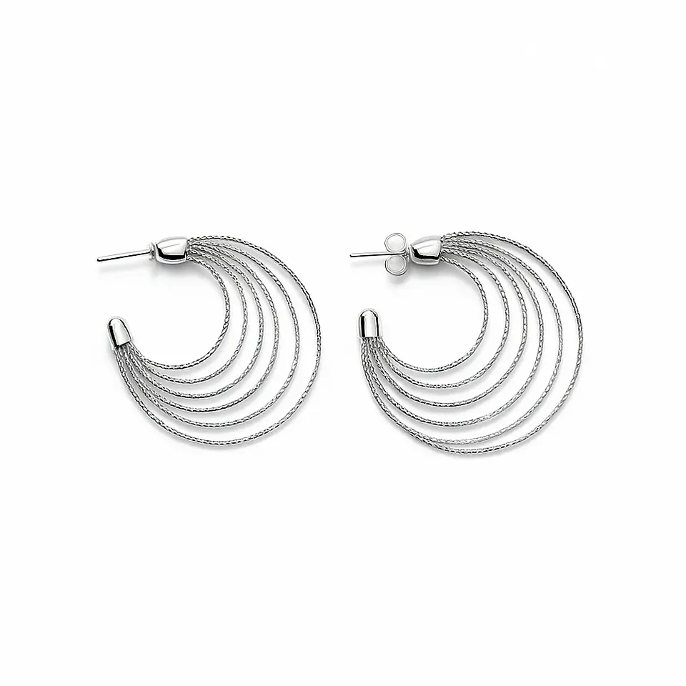 AROS ARGOLLA BIT | BAÑO ORO Y BAÑO PLATA 3