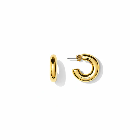 AROS ARGOLLA LISA | BAÑO ORO Y BAÑO PLATA