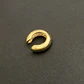 EAR CUFF ARGOLLA LISA | BAÑO ORO - Miniatura 1