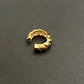 EAR CUFF ARGOLLA TRENZADA | BAÑO ORO - Miniatura 1