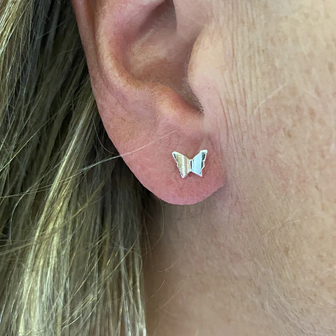 AROS MARIPOSA | BAÑO ORO Y BAÑO PLATA