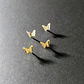 AROS MARIPOSA | BAÑO ORO Y BAÑO PLATA - Miniatura 1