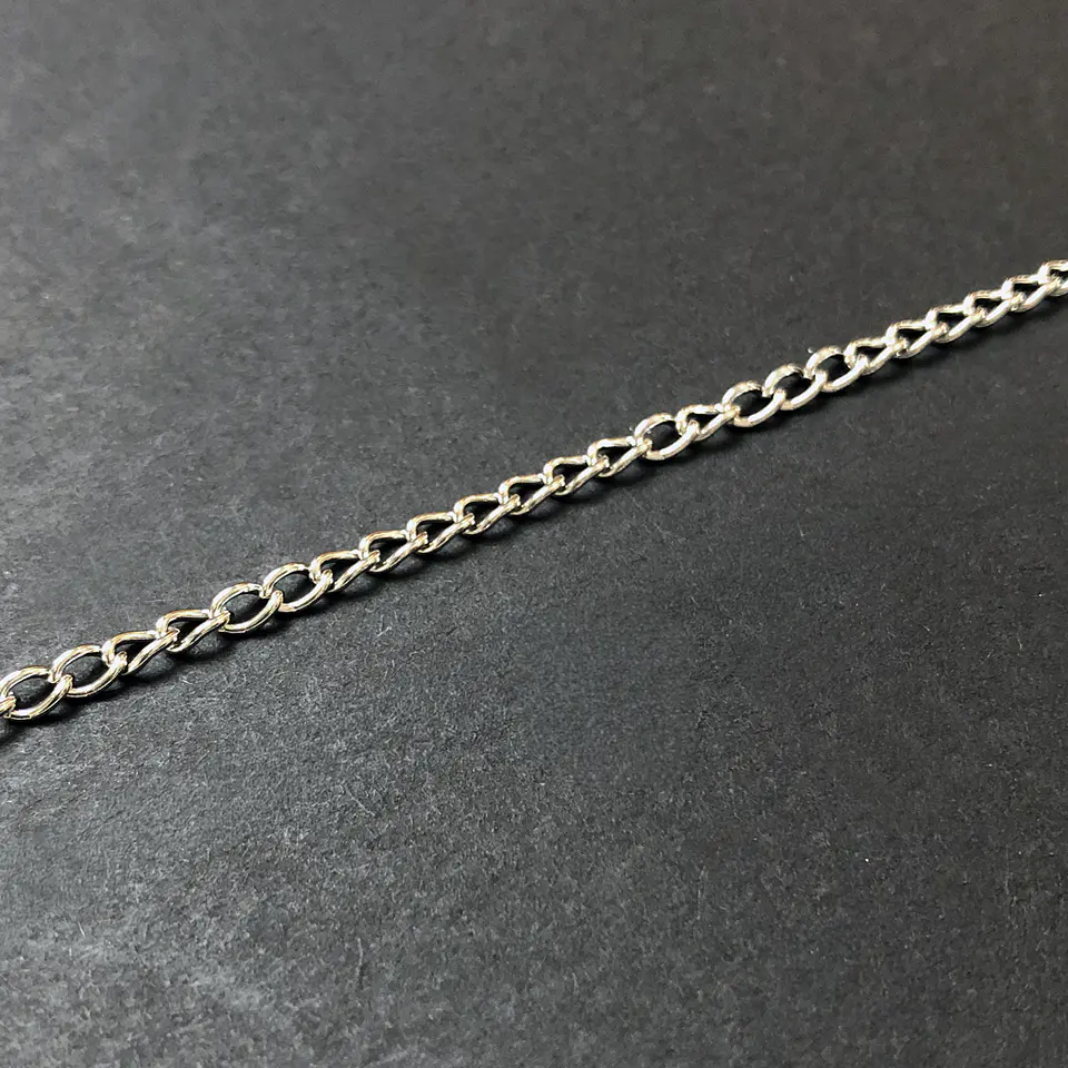 TOBILLERA CADENA DOBLE | SILVER 2