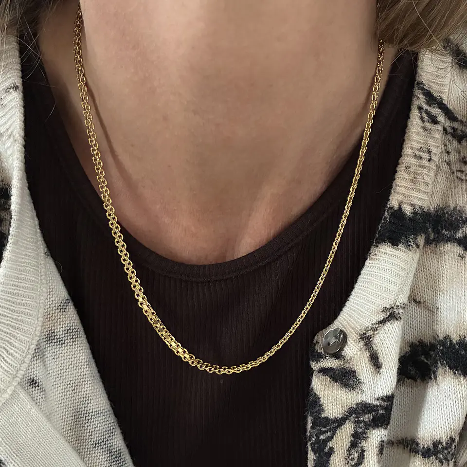 COLLAR TRENZADO | ENCHAPE ORO 2