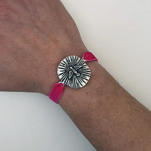 PULSERAS VELVET ESPÍRITU SANTO | ENCHAPE ORO Y ENCHAPE PLATA