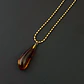 COLLAR ÁMBAR | RESINA ENCHAPE ORO - Miniatura 2