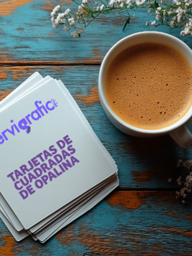 TARJETAS DE OPALINA CUADRADAS (6X6cm.) 1