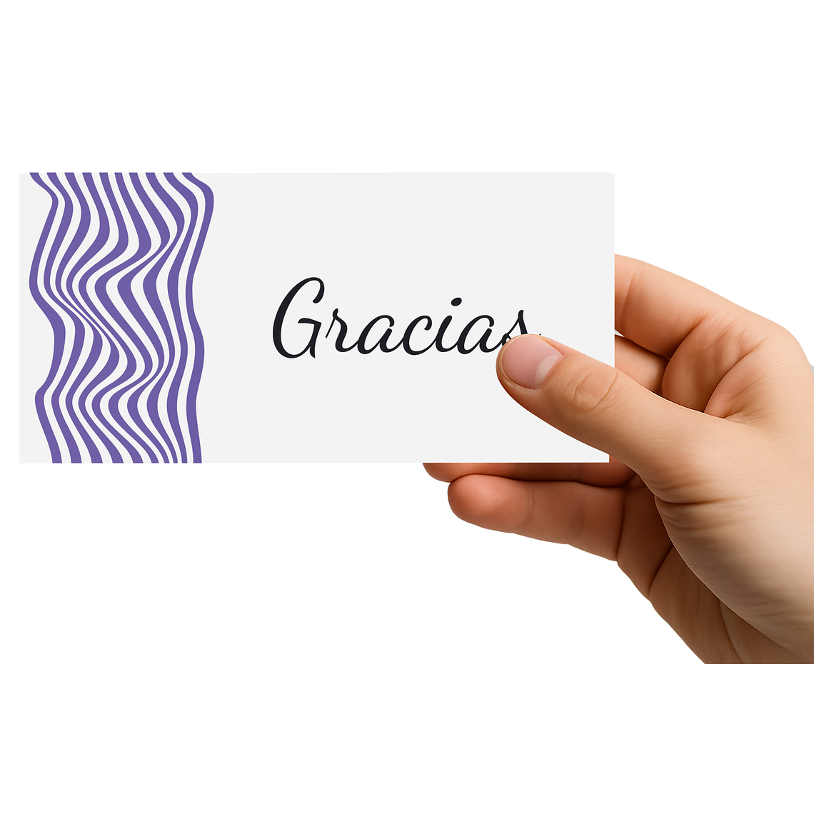 TARJETAS DE AGRADECIMIENTO GRANDE (10x21 cm) 1