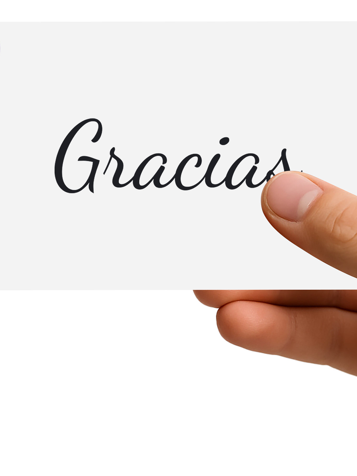 TARJETAS DE AGRADECIMIENTO GRANDE (10x21 cm) 1