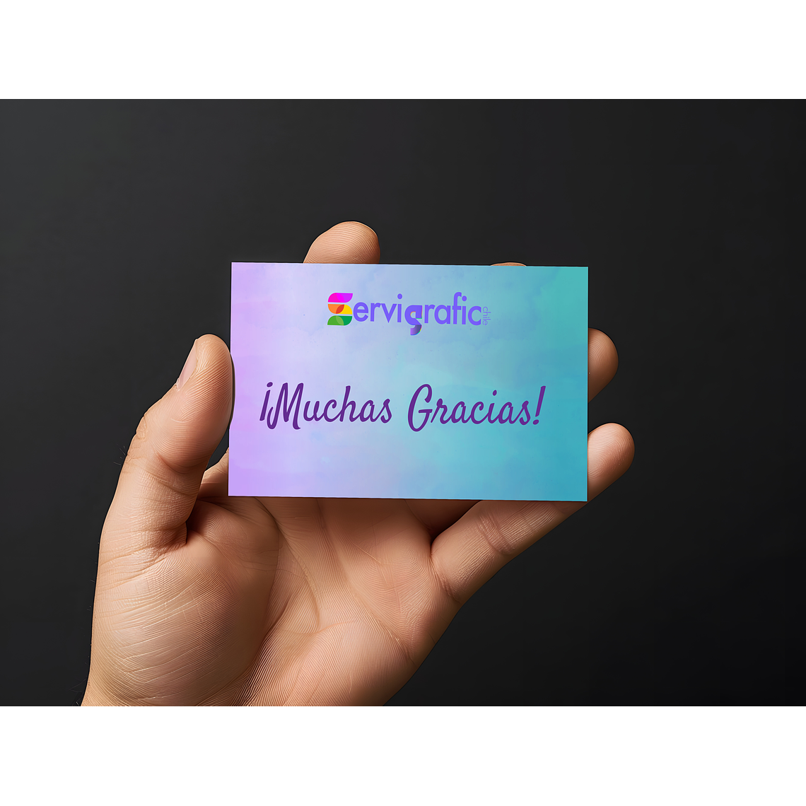 TARJETAS DE AGRADECIMIENTO PEQUEÑA (9x5,5 cm.) 2