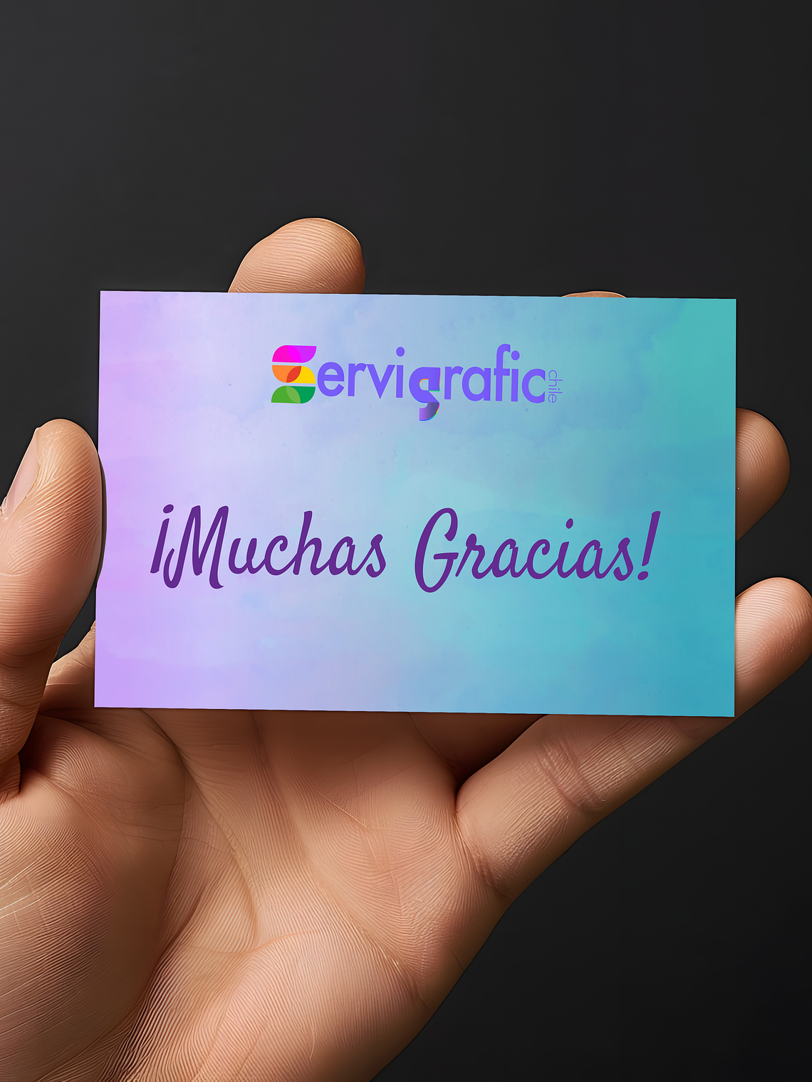 TARJETAS DE AGRADECIMIENTO PEQUEÑA (9x5,5 cm.) 2