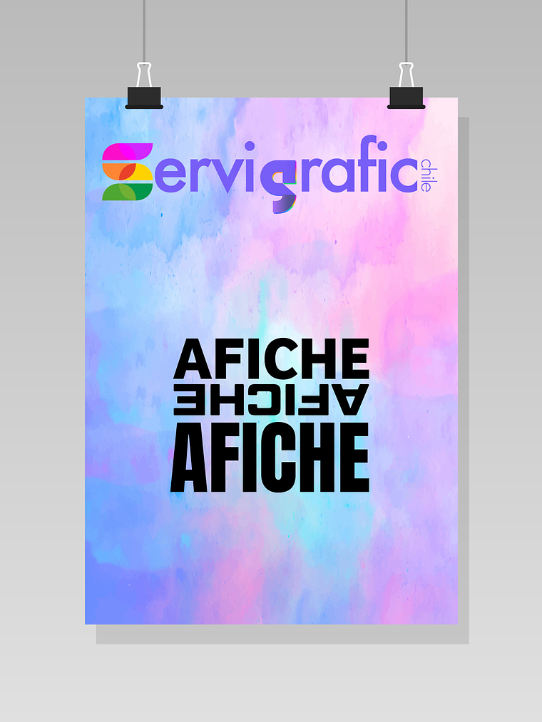 AFICHE A3 (29,7X43 CM.) 1