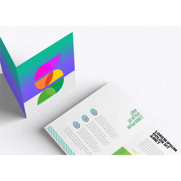 DÍPTICOS CARTA, A4 (tamaño Abierto) 2