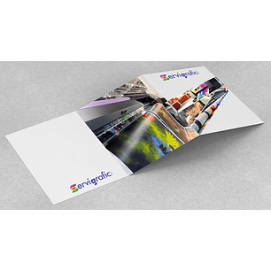 TRÍPTICOS TABLOIDE, A3 (tamaño abierto)