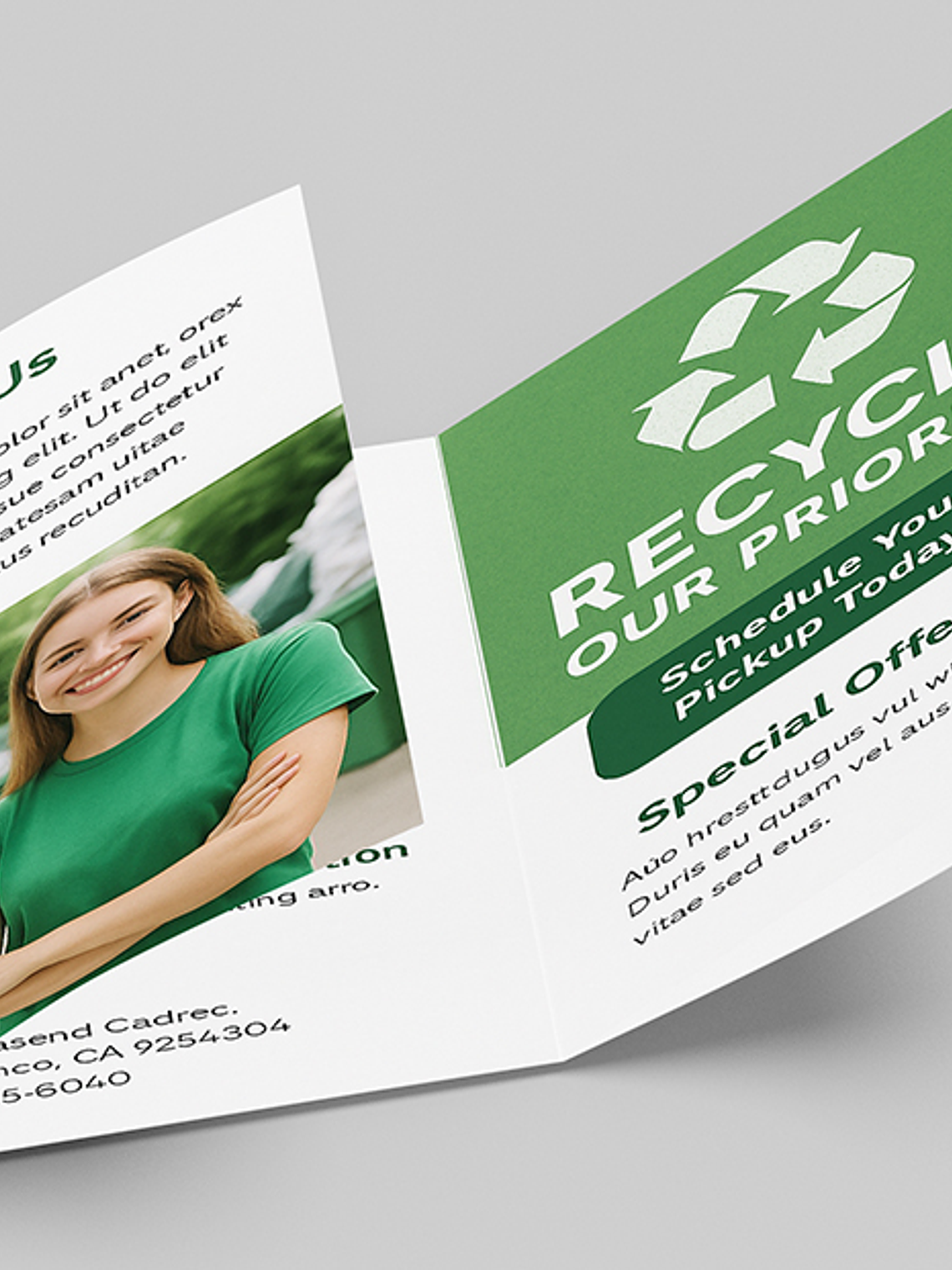 TRÍPTICOS TABLOIDE, A3 (tamaño abierto) 2