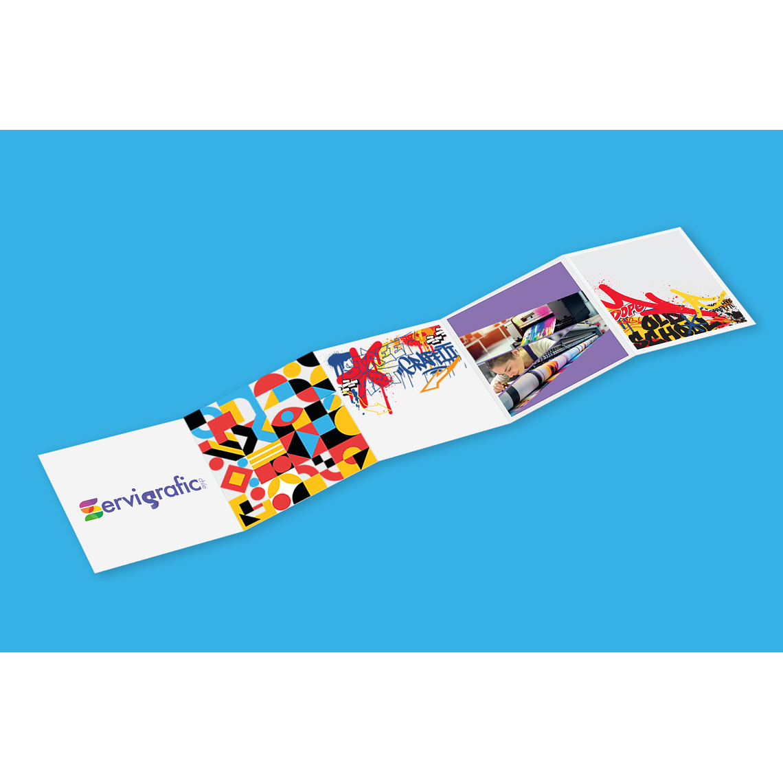 POLIDÍPTICO 69x30 CM. (tamaño abierto) 1