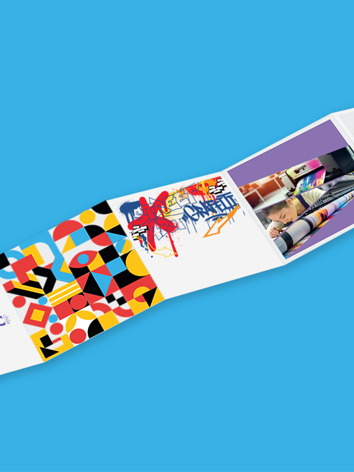 POLIDÍPTICO 69x30 CM. (tamaño abierto) 1