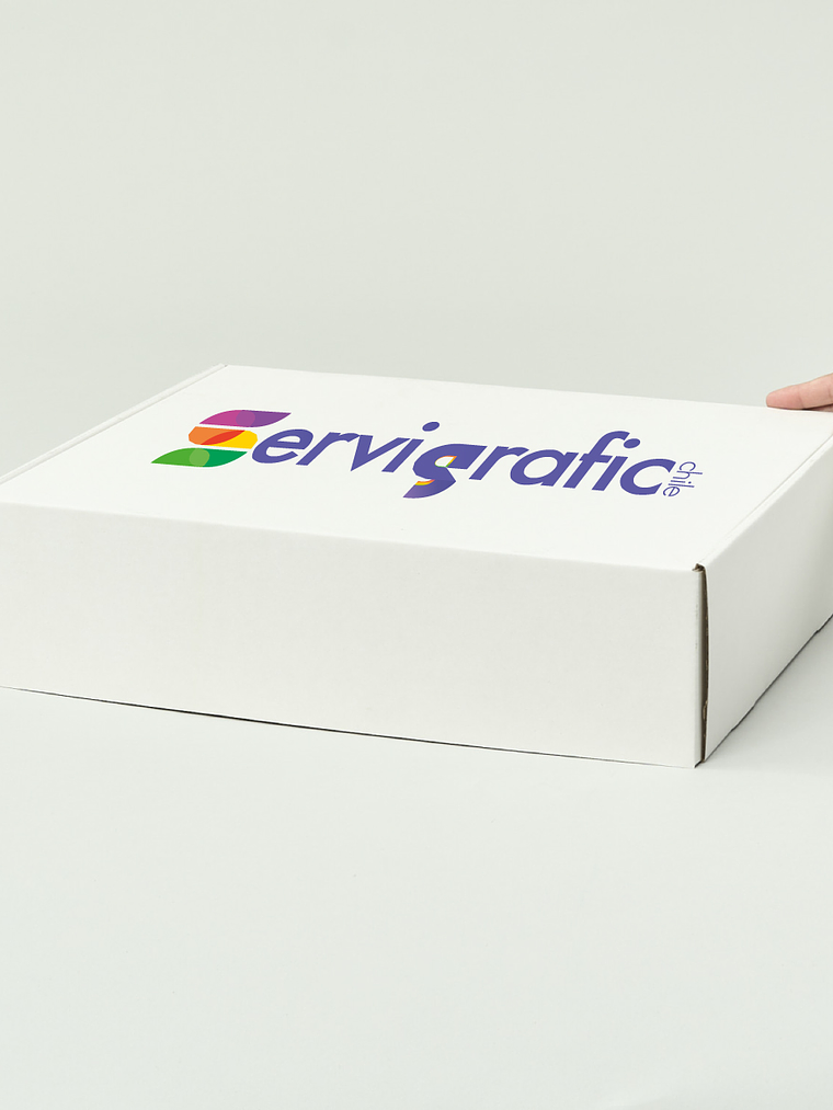 CAJA AUTOARMABLE 40X30X10 BLANCA 1