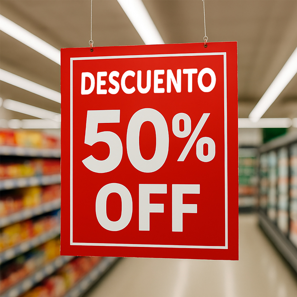 CARTEL COLGANTE CUADRADO 1