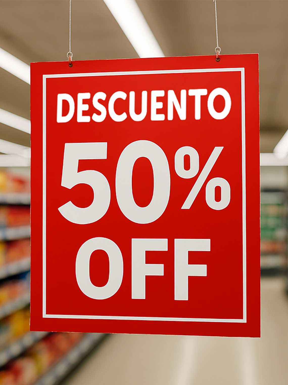 CARTEL COLGANTE CUADRADO 1