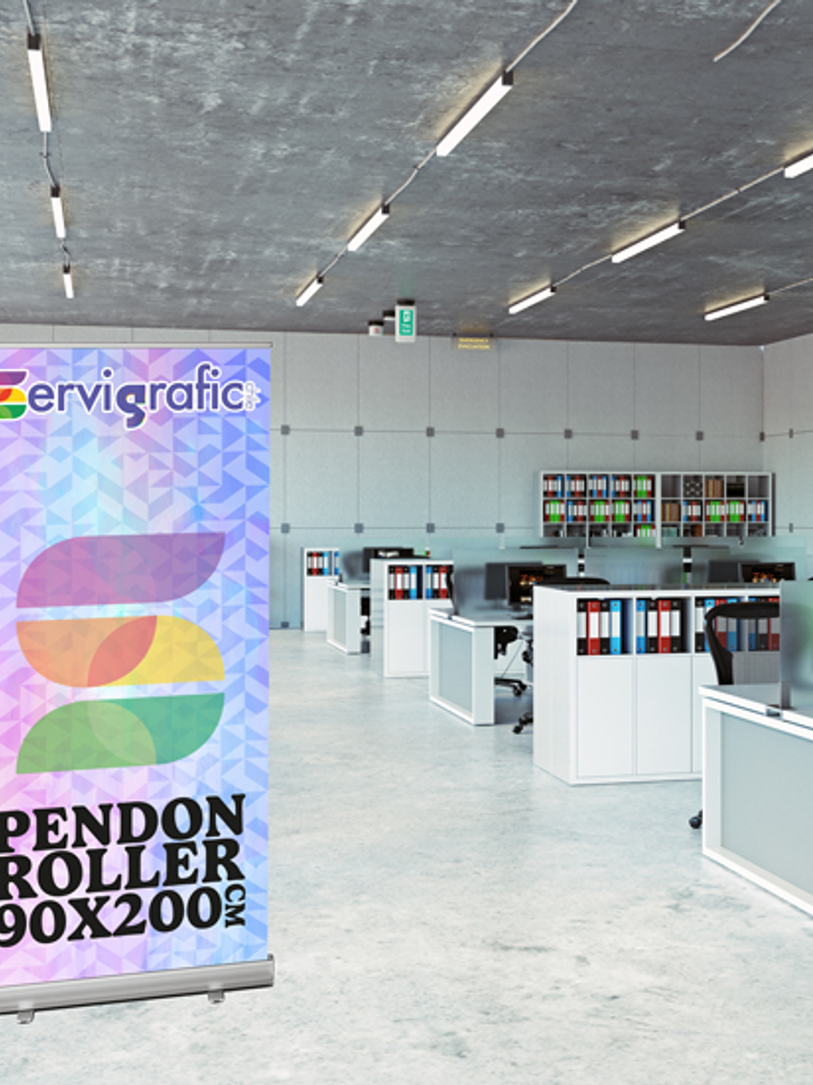 PENDÓN ROLLER 90X200 CM. 2