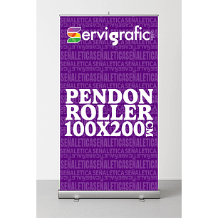 PENDÓN ROLLER 100X200 CM.