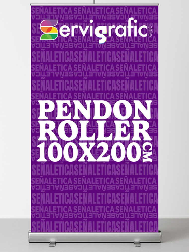 PENDÓN ROLLER 100X200 CM. 1