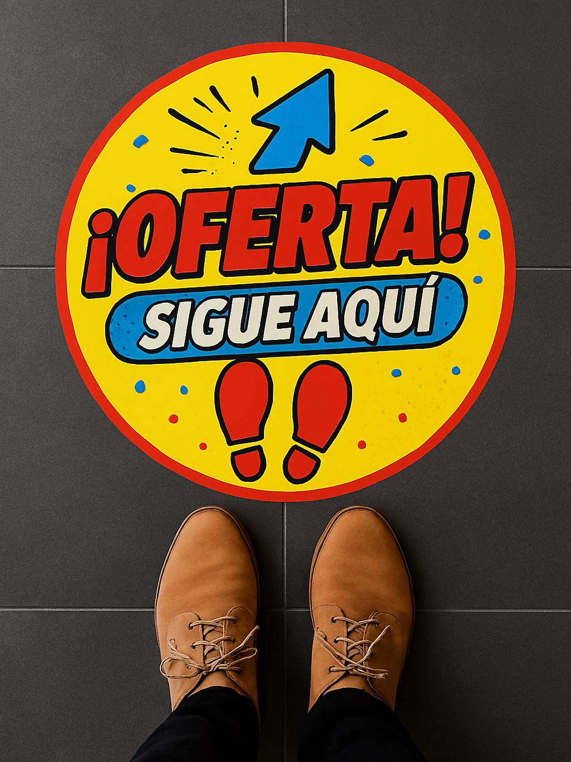 FLOOR GRAPHIC PARA PISO 1