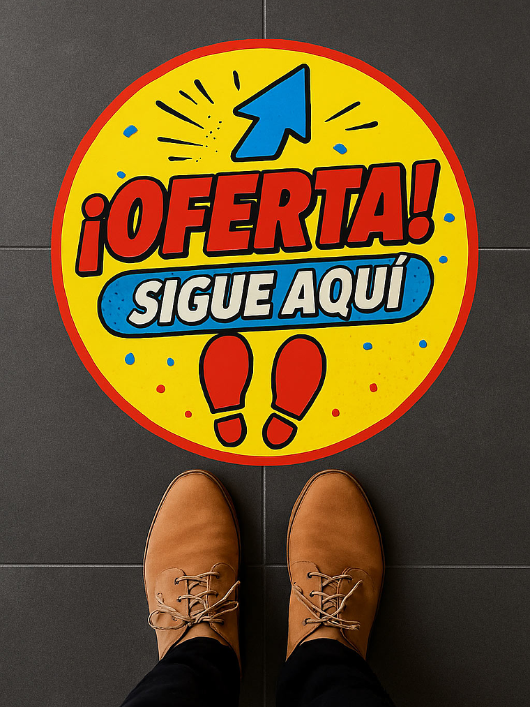 FLOOR GRAPHIC PARA PISO 1