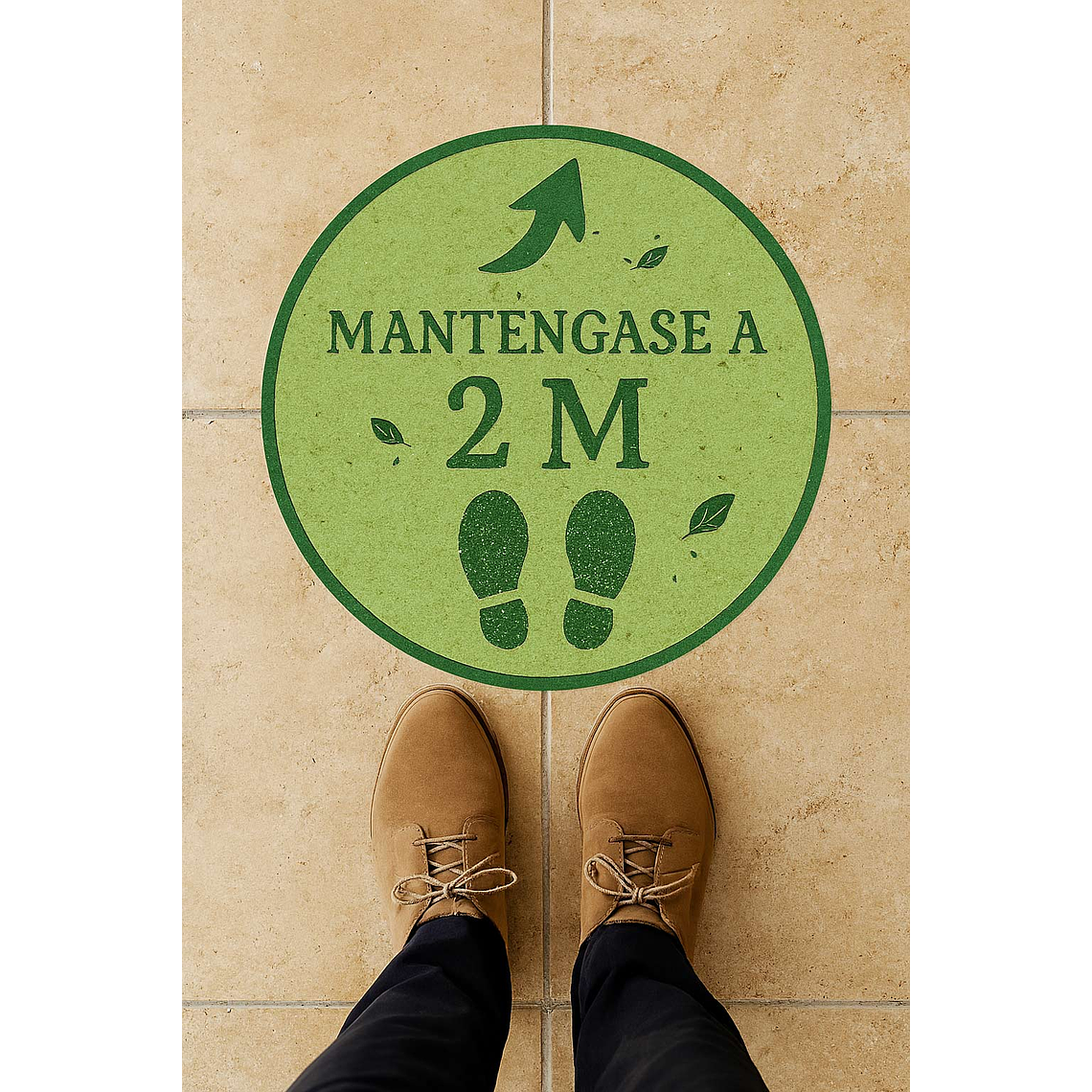 FLOOR GRAPHIC PARA PISO 2