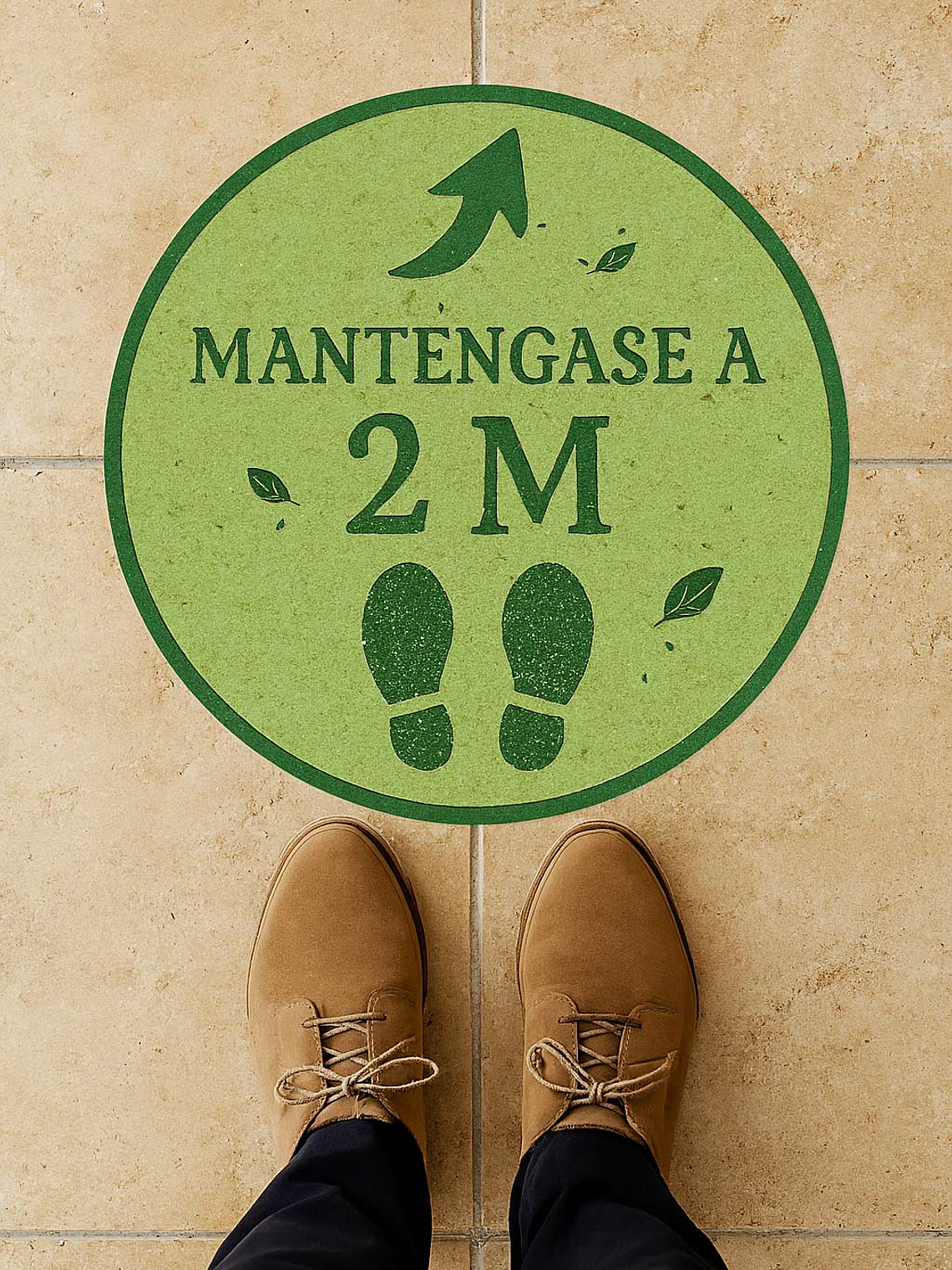 FLOOR GRAPHIC PARA PISO 2