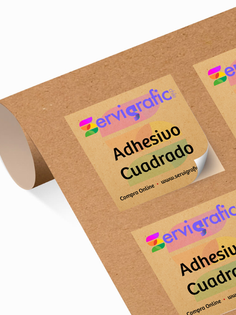 STICKERS KRAFT CUADRADOS 1