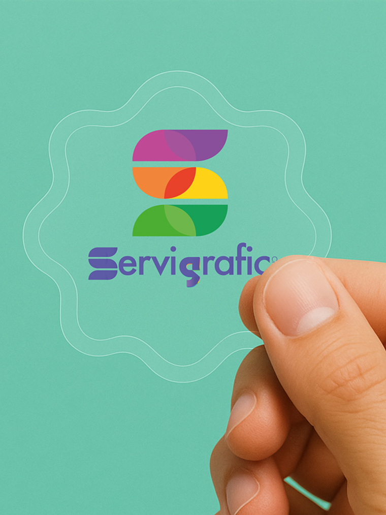 STICKERS TRANSPARENTE PERSONALIZADO 1