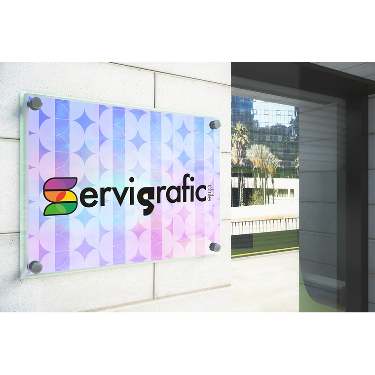 PORTAGRÁFICAS DE ACRÍLICO MURO PARA EXTERIORES 1