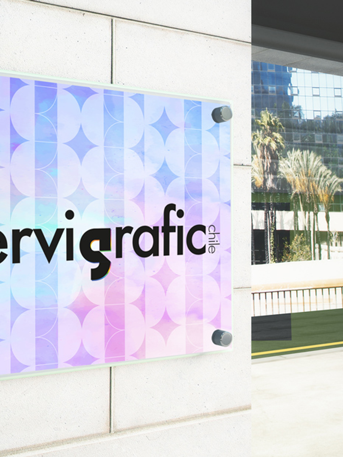 PORTAGRÁFICAS DE ACRÍLICO MURO PARA EXTERIORES 1