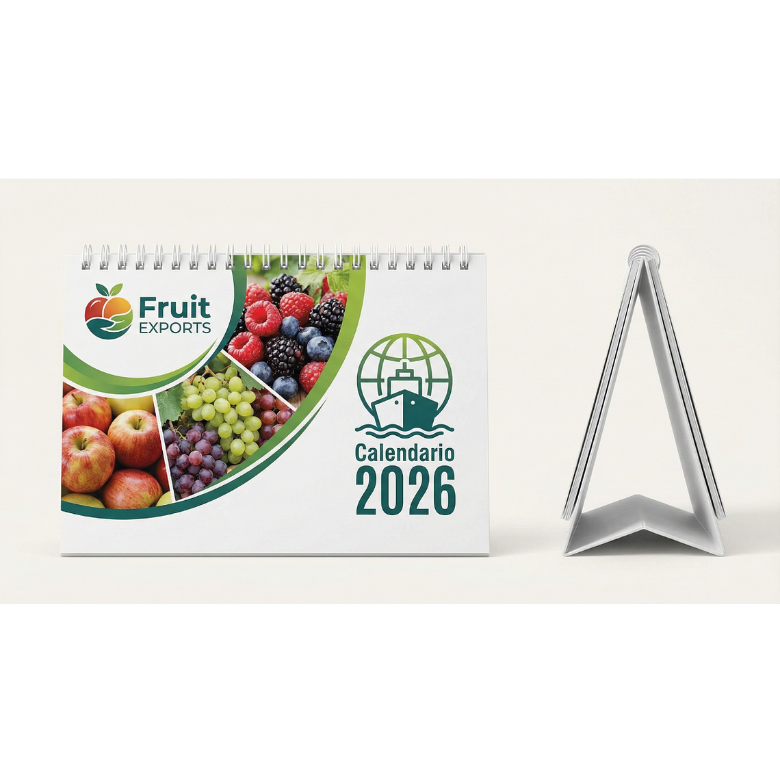 CALENDARIO ESCRITORIO CON LÁMINAS 22x14 2