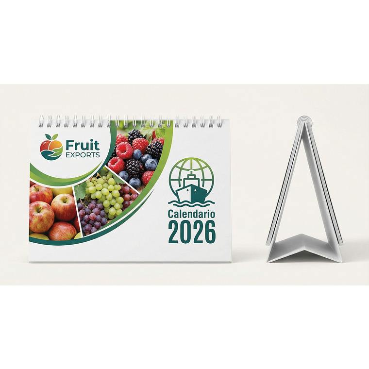 CALENDARIO ESCRITORIO CON LÁMINAS 22x14 2