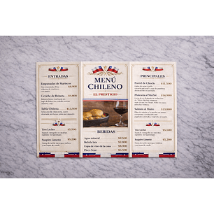 CARTA MENU (tríptico abierto 32x24)