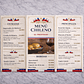 CARTA MENU (tríptico abierto 32x24) - Miniatura 1