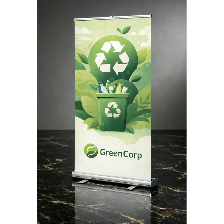 PENDÓN ROLLER 80X200 CM. 2