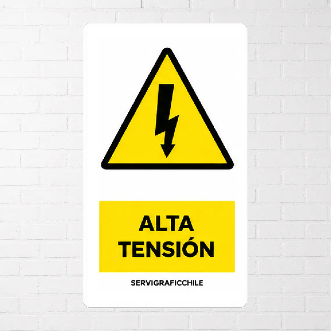 Señalética Alta Tensión 1