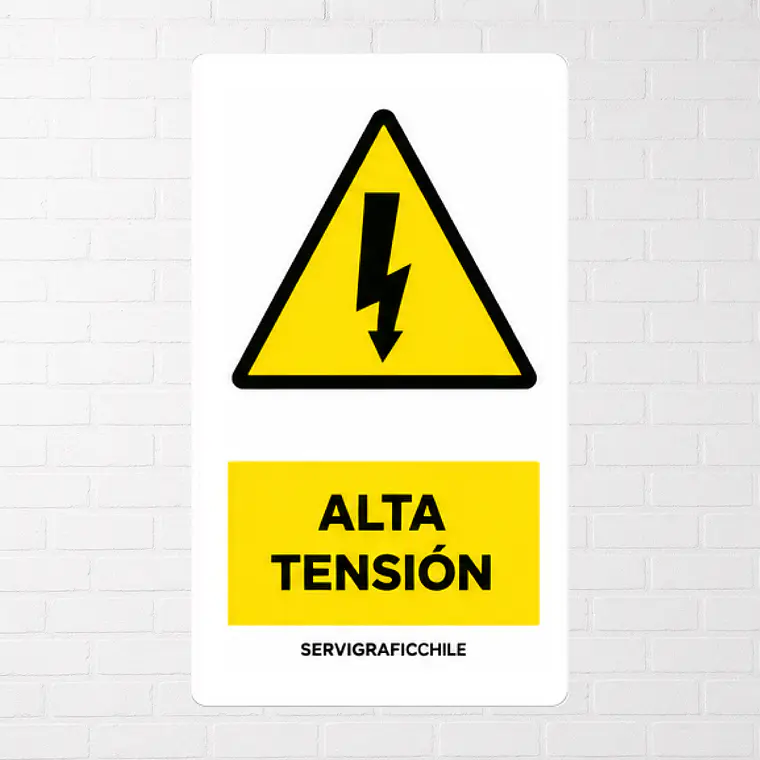 Señalética Alta Tensión 1