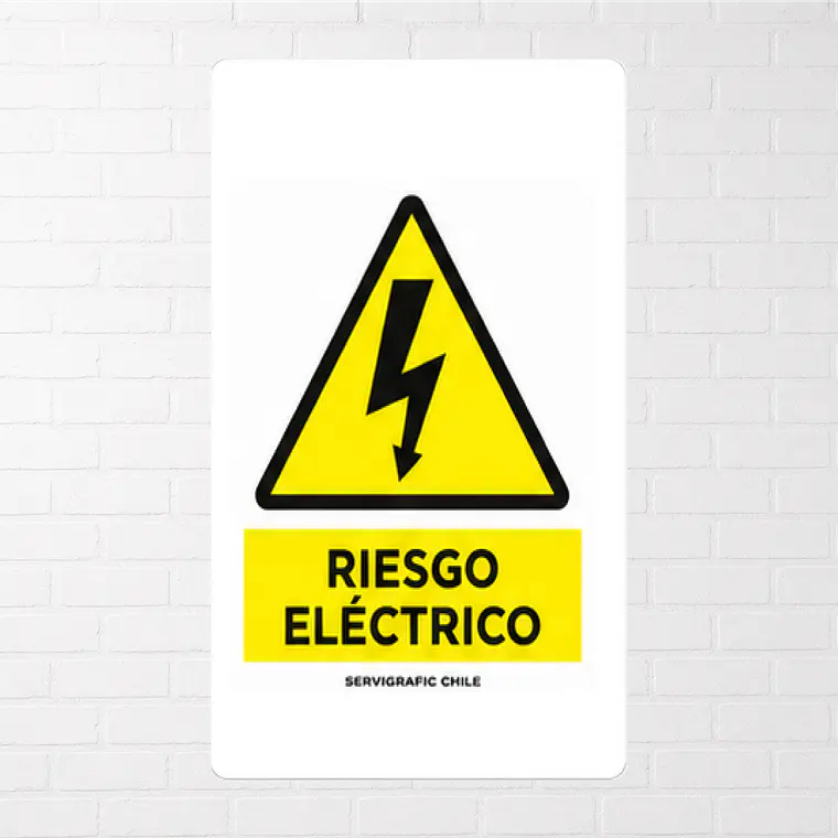 Señalética Riesgo Eléctrico 1