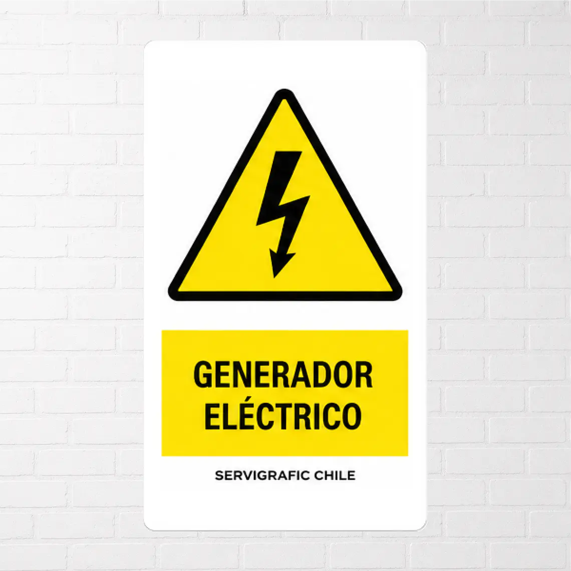 Señalética Generador Eléctrico 1