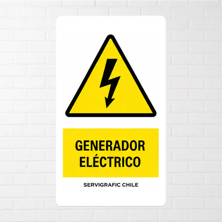 Señalética Generador Eléctrico 1