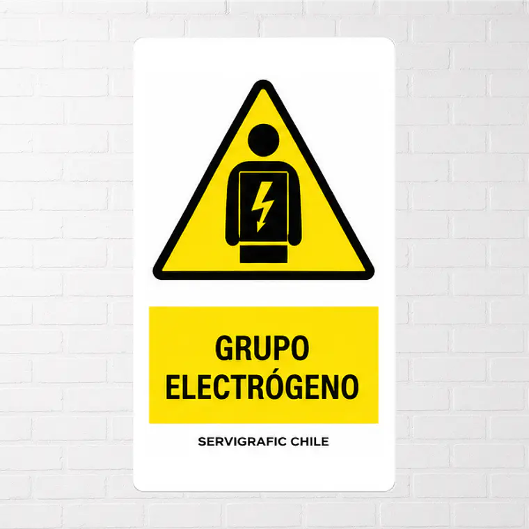 Señalética Grupo Electrógeno 1