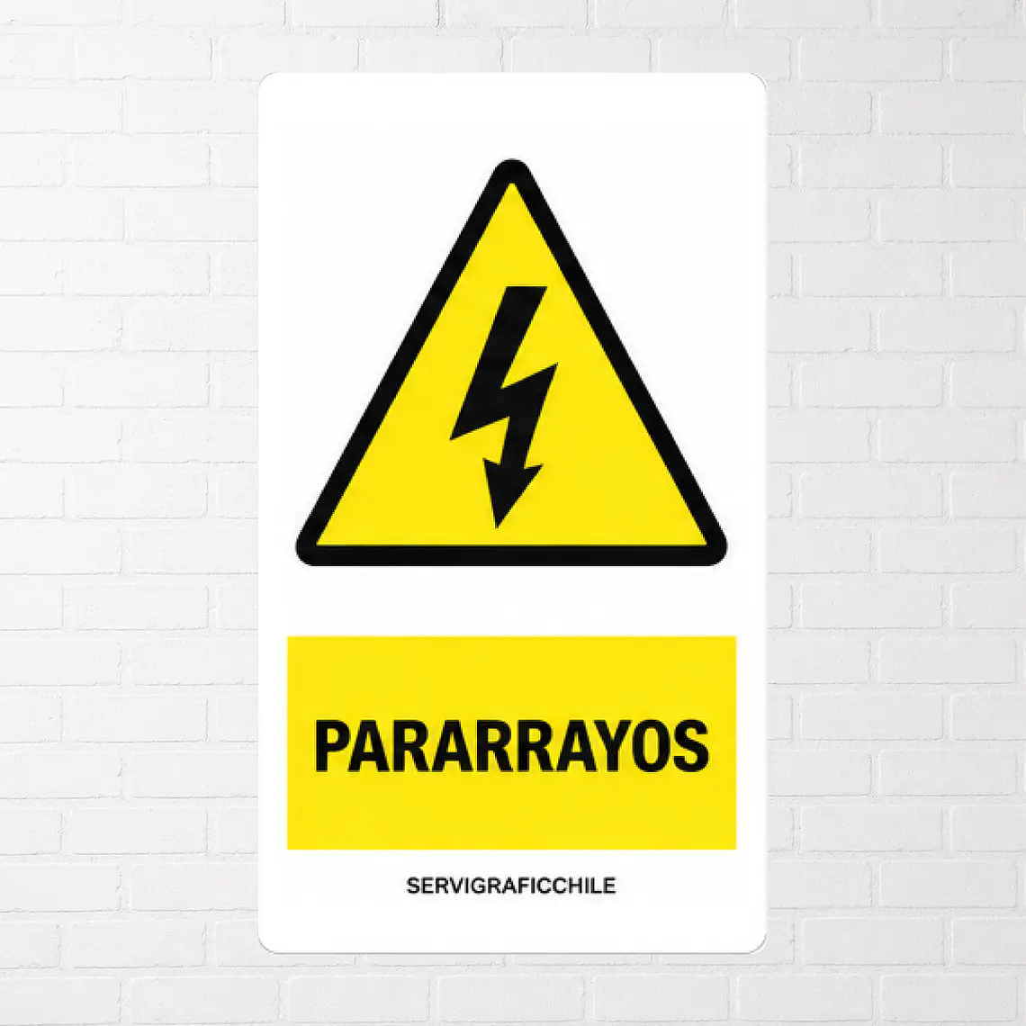 Señalética Pararrayos 1