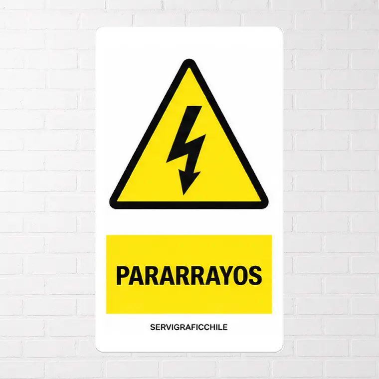 Señalética Pararrayos 1