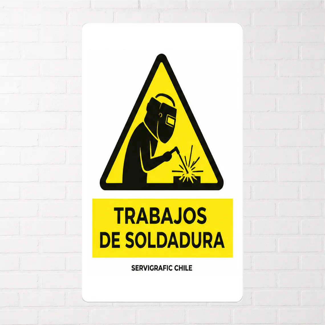 Señalética Trabajos de Soldadura 1