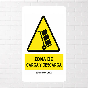 Señalética Zona de Carga y Descarga